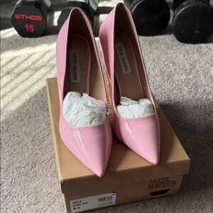Steve Madden Pink Patent Heels
